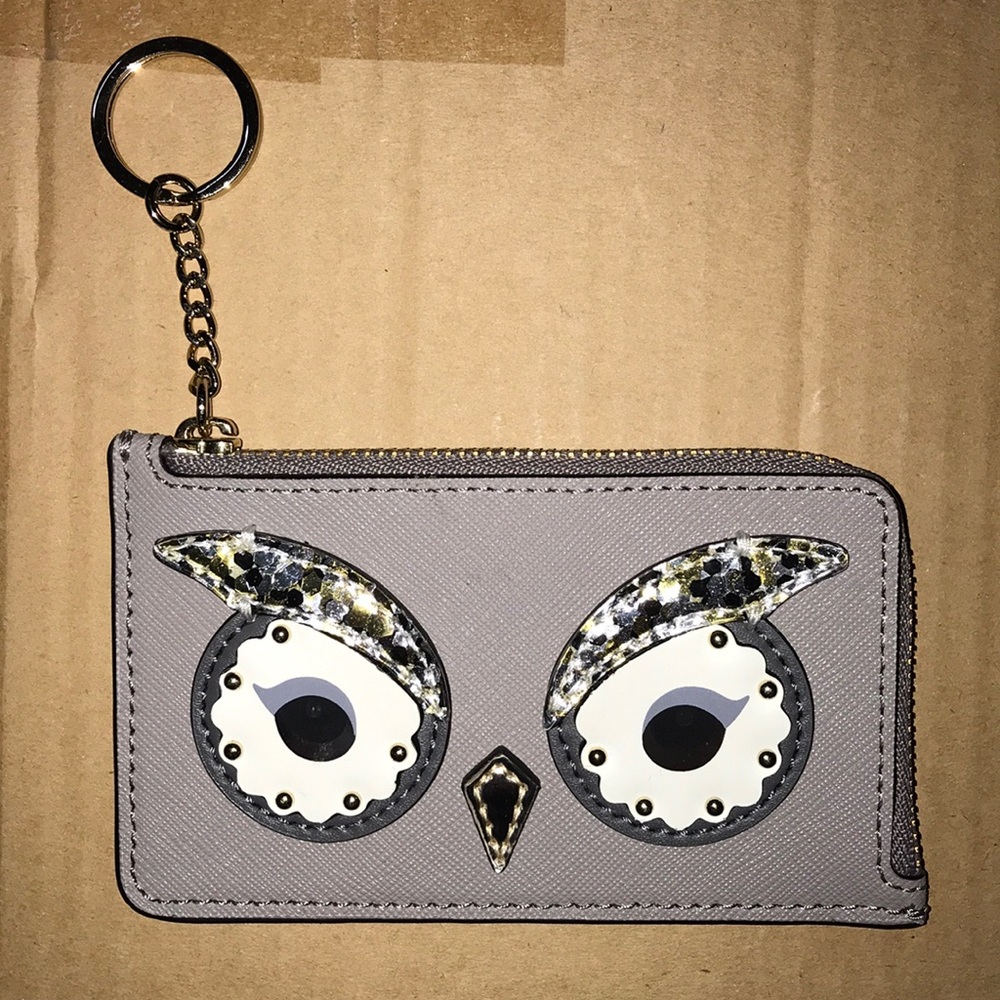 Kate Spade ♠️ Owl Poppy coin purse